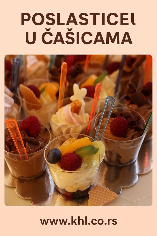 Poslastice u čašicama
