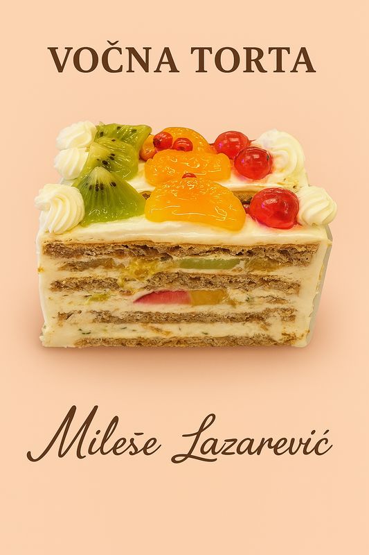 Voćna torta šnit-parče