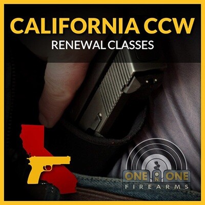 CA CCW RENEWAL CLASSES