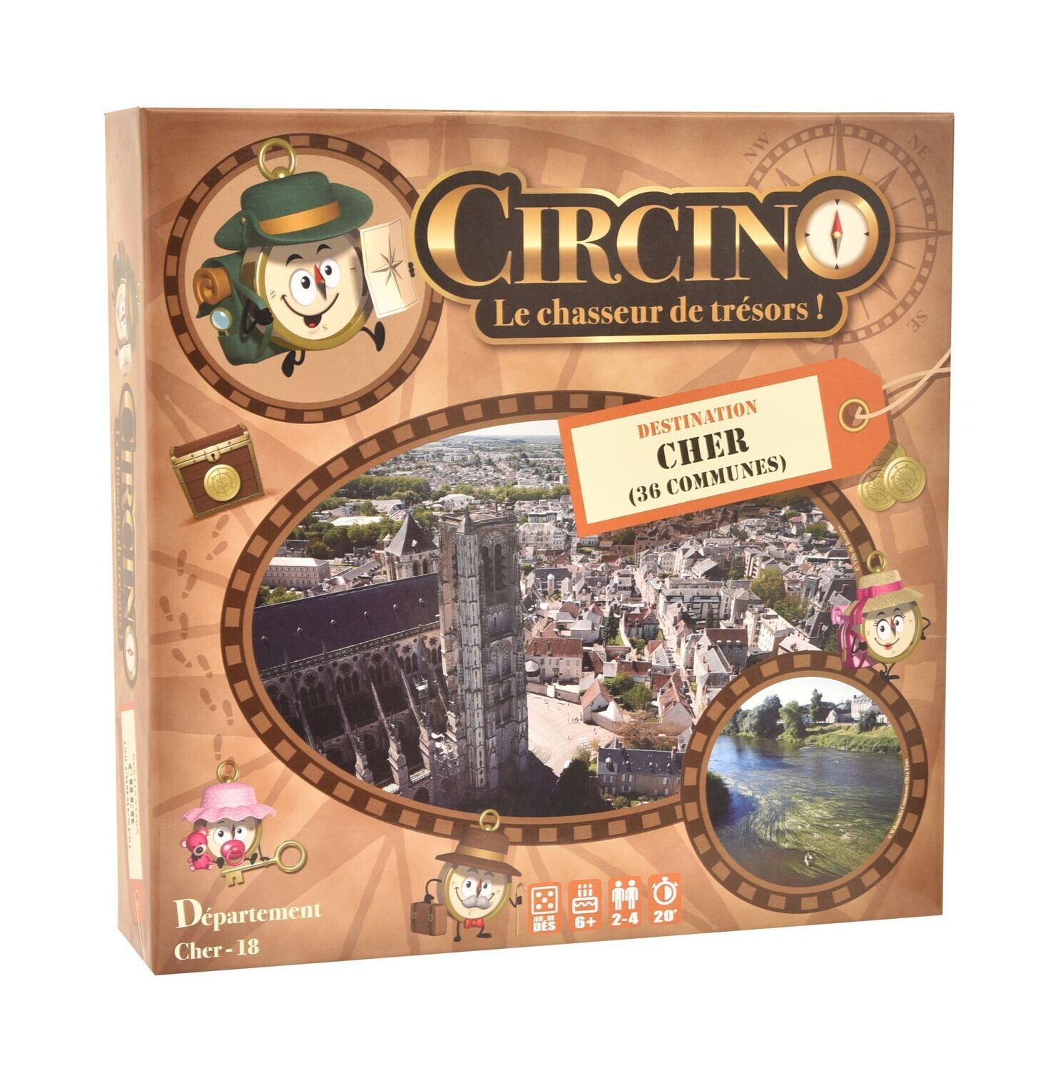 Circino, le Chasseur de Trésors - Destination Cher