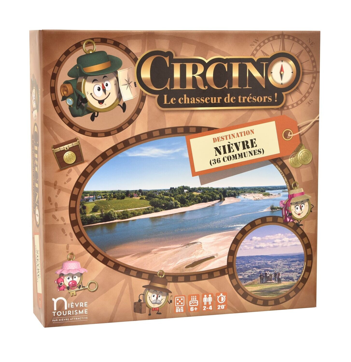 Circino, le Chasseur de Trésors - Destination Nièvre