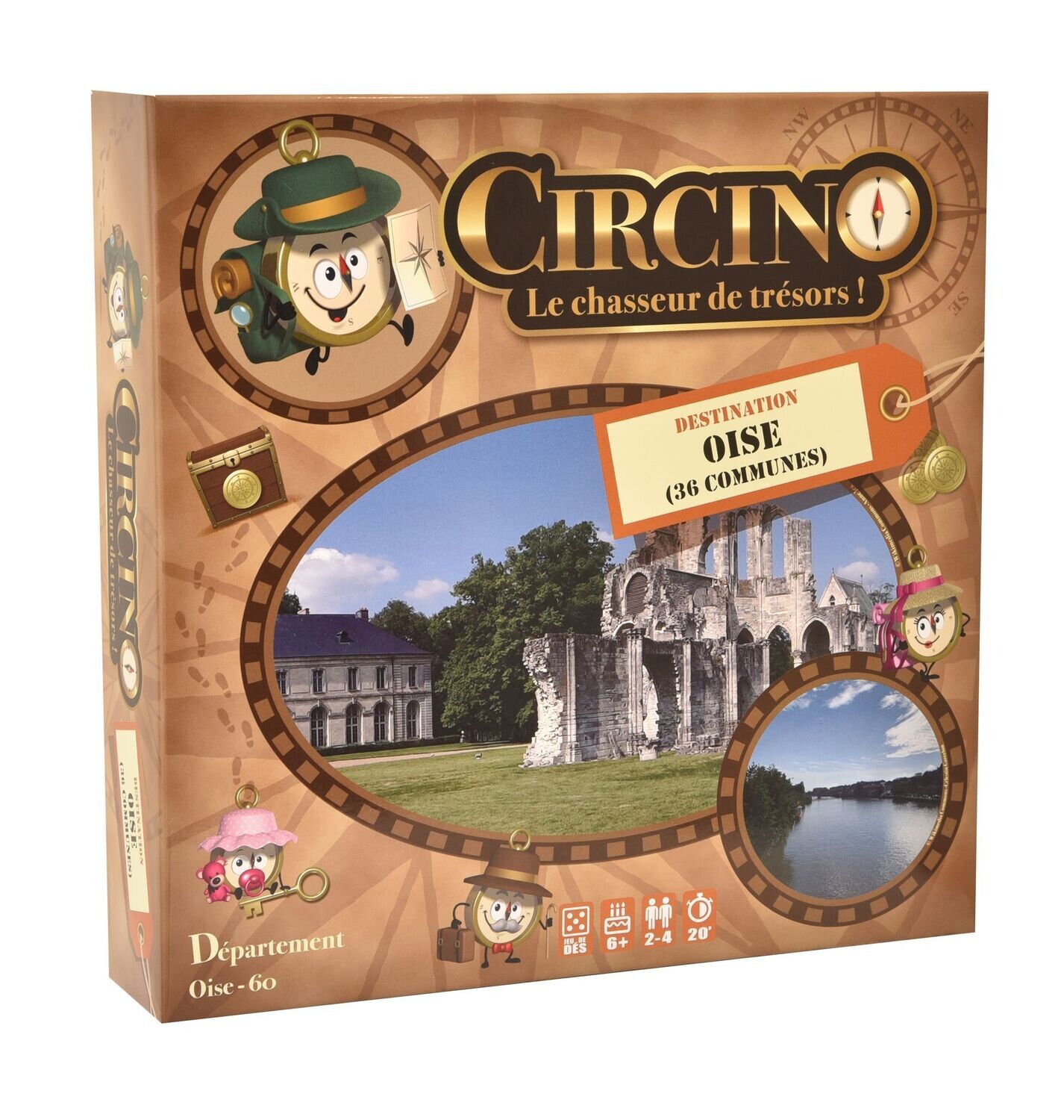 Circino, le Chasseur de Trésors - Destination Oise