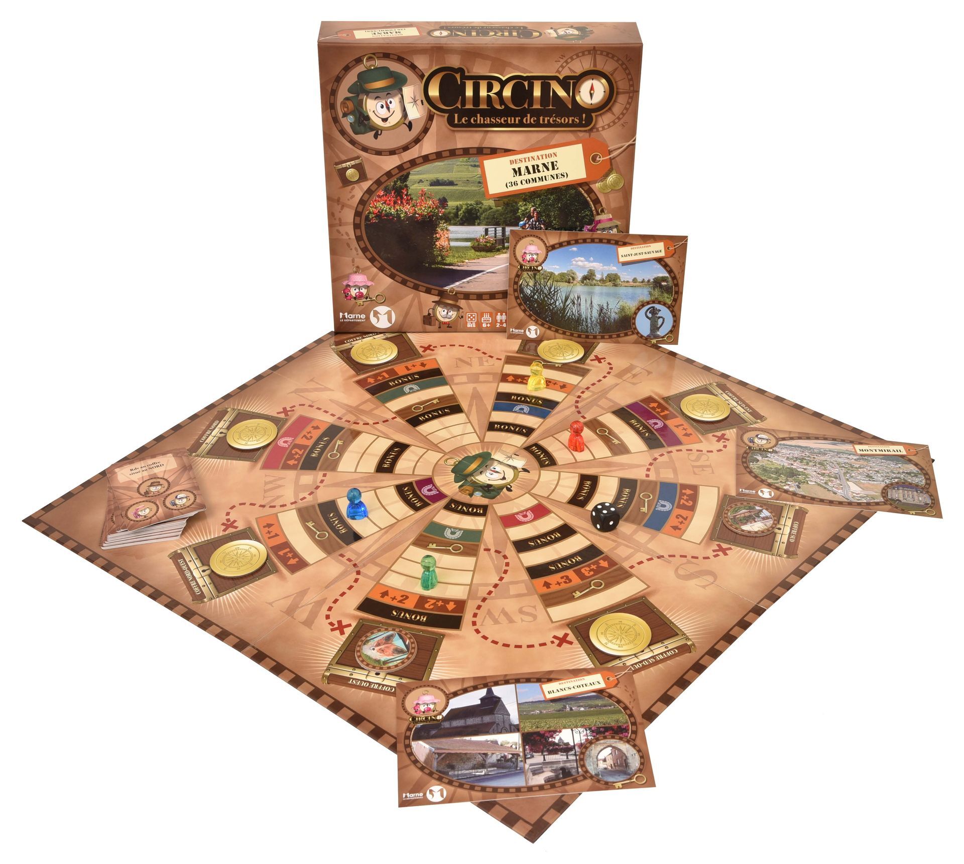 Circino, le Chasseur de Trésors - Destination Marne