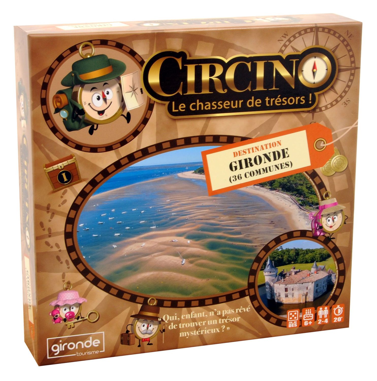 Circino, le Chasseur de Trésors - Destination Gironde