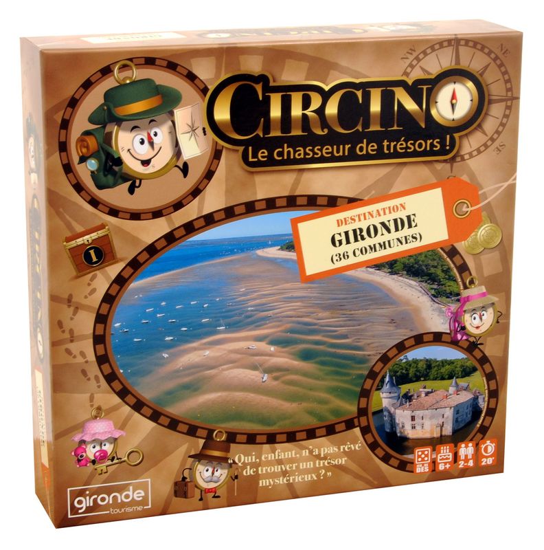 Circino, le Chasseur de Trésors - Destination Gironde