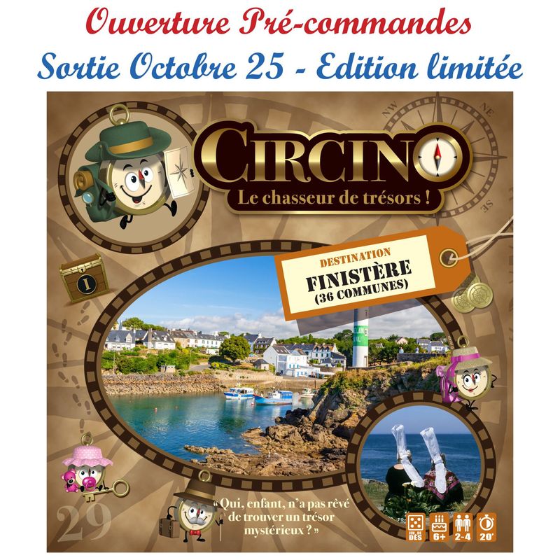 Circino, le Chasseur de Trésors - Destination Finistère