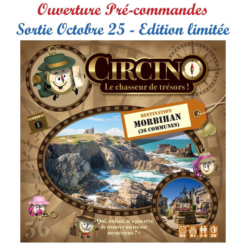 Circino, le Chasseur de Trésors - Destination Morbihan