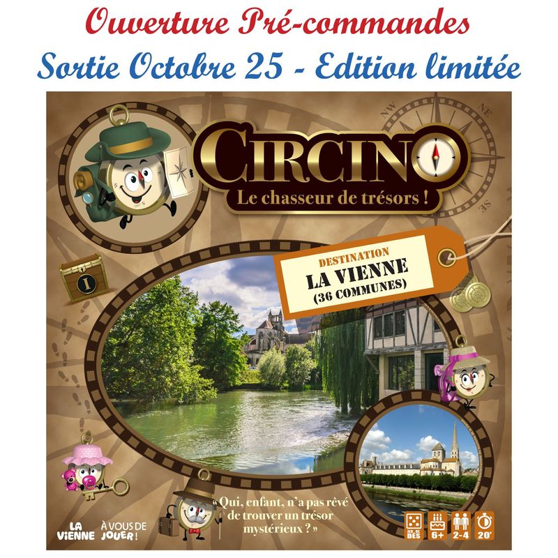 Circino, le Chasseur de Trésors - Destination La Vienne