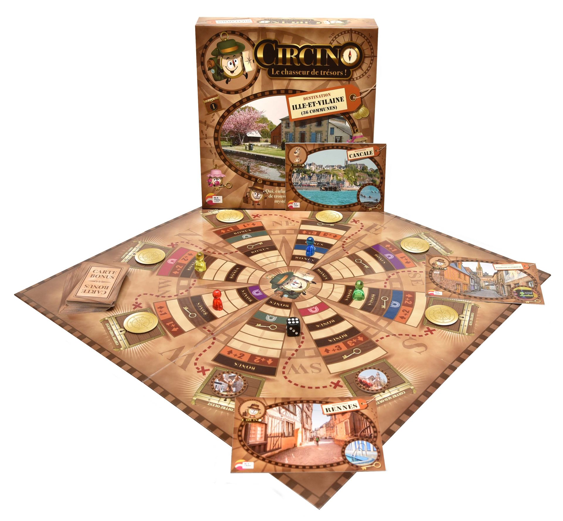 Circino, le Chasseur de Trésors - Destination Ille-et-Vilaine