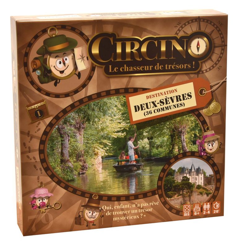 Circino, le Chasseur de Trésors - Destination Deux-Sèvres