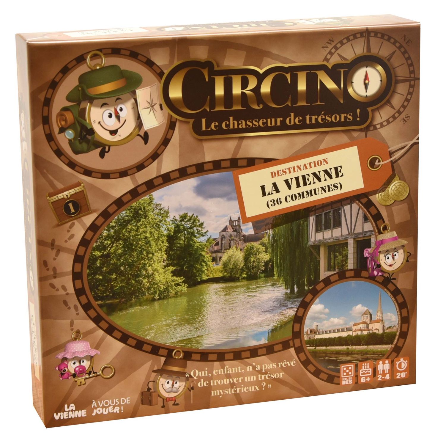 Circino, le Chasseur de Trésors - Destination La Vienne