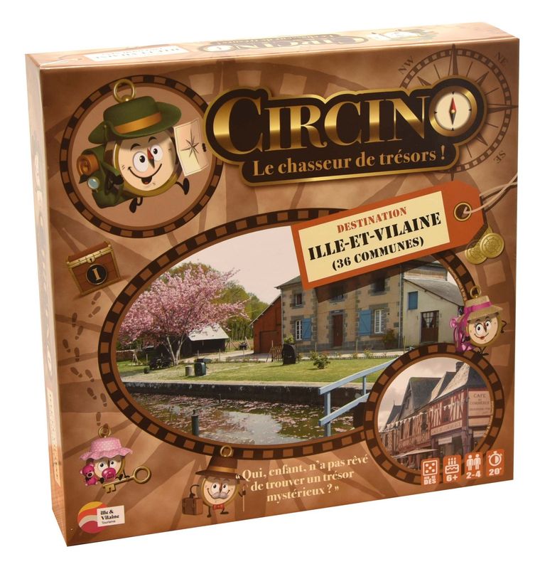 Circino, le Chasseur de Trésors - Destination Ille-et-Vilaine