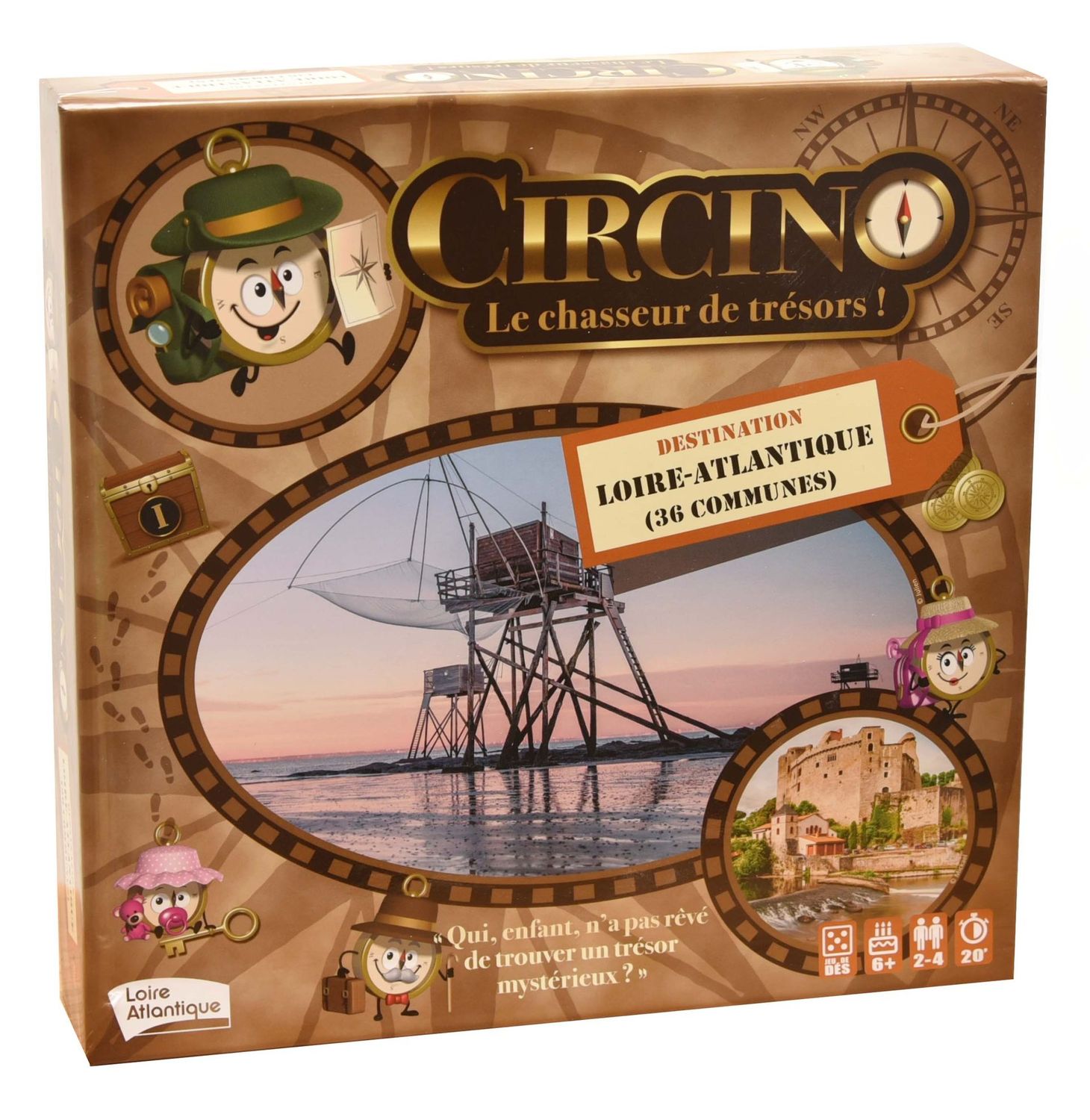 Circino, le Chasseur de Trésors - Destination Loire-Atlantique