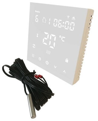 Thermostat HY607, programmable 7 days​, WiFi, 16A, 230V