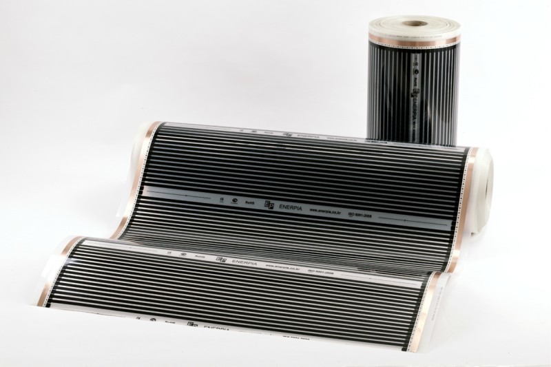 Heating Film, ENERPIA DAEWOO, Korea | 220W/sqm, 220-240V,  width 50, 80, 100 cm | Far Infrared Heating Film