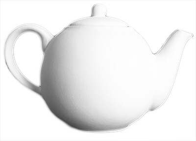 Teekanne (Farbbedarf ca. 80 ml nur außen bemalt)