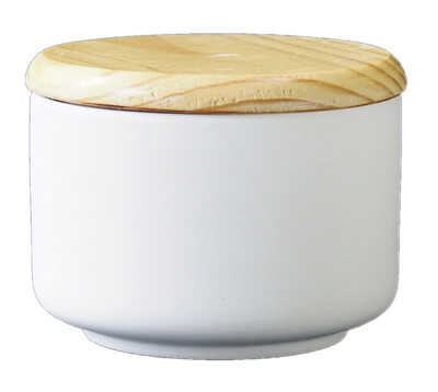 Dose mit Holzdeckel Medium (Farbbedarf ca 30 ml nur außen bemalt)