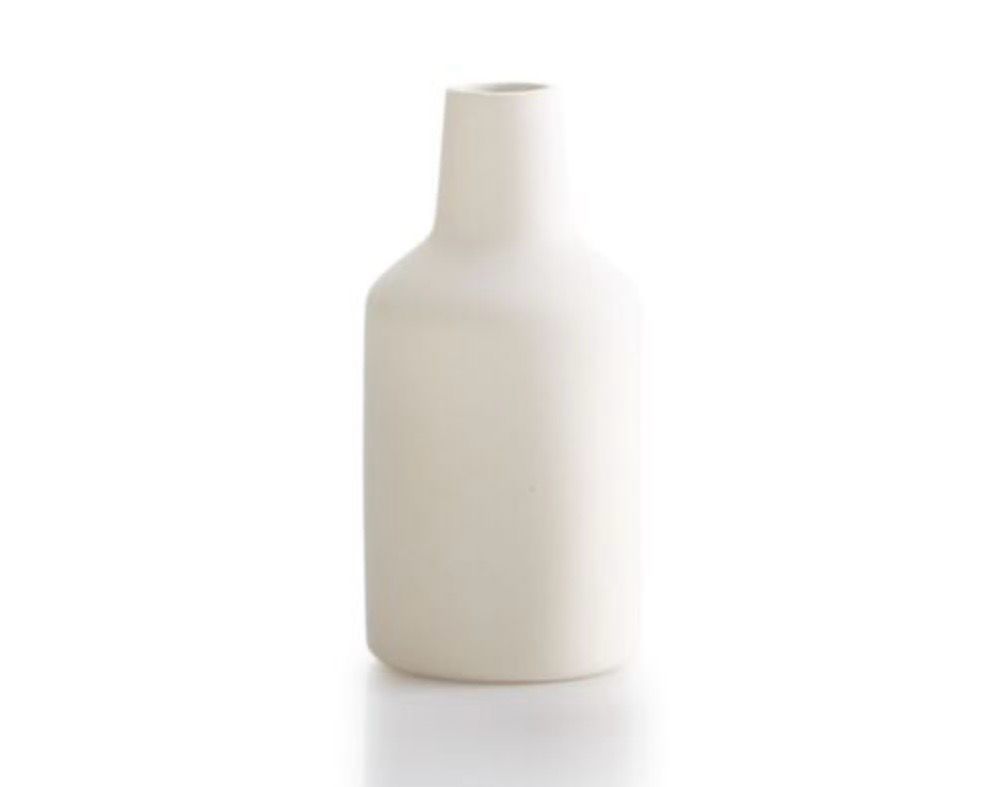 Kleine Flaschenvase (Farbbedarf ca. 25 ml, nur außen bemalt)