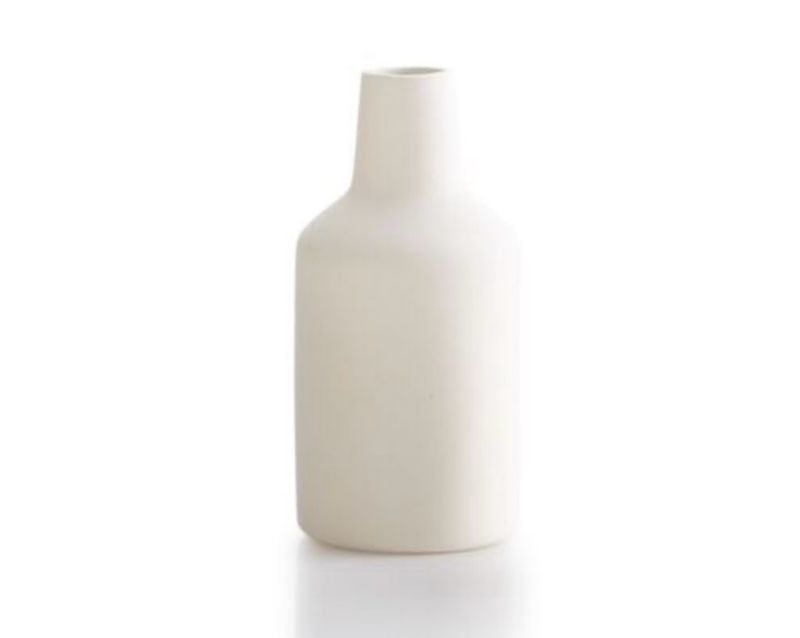 Kleine Flaschenvase (Farbbedarf ca. 25 ml, nur außen bemalt)