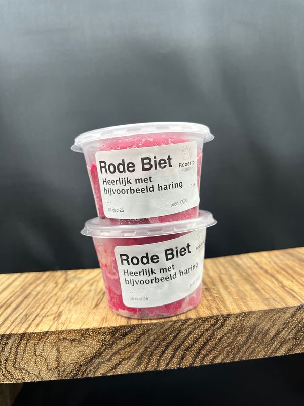 Rode Bieten of oijfolie- ijs