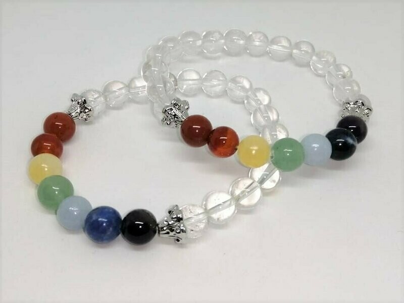 7 CHAKRA - CRISTALLO DI ROCCA