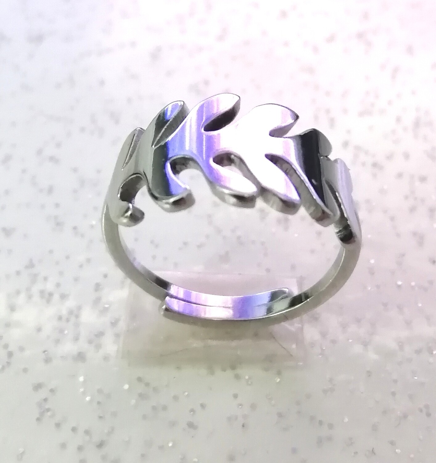 ANELLO FOGLIE GRANDI