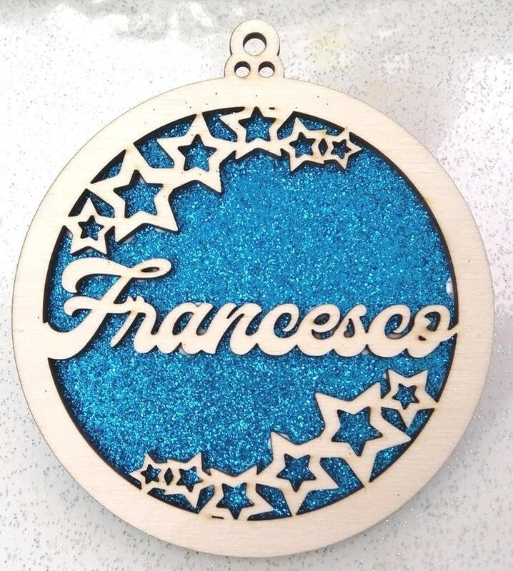 DECORAZIONE STELLE CON NOME