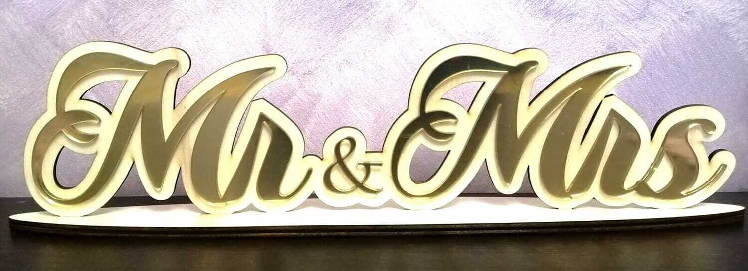 DECORAZIONE MR&MRS