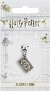 CHARM UFFICIALE BIGLIETTO PER HOGWARTS