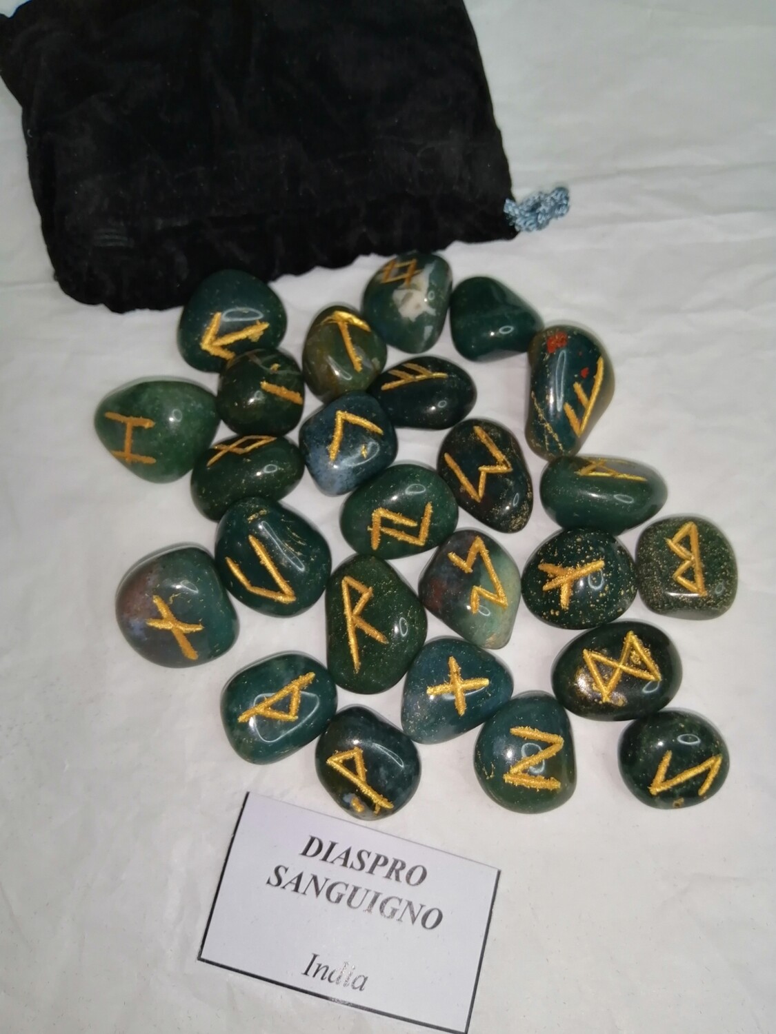SET RUNE DIASPRO SANGUIGNO