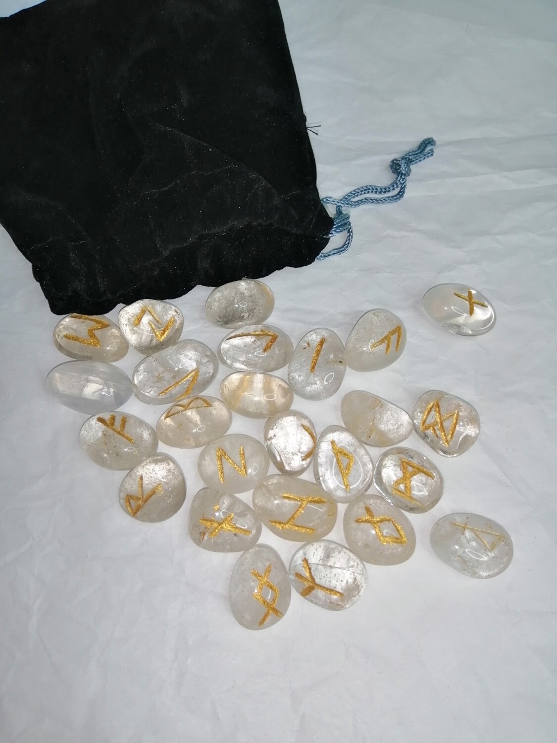 SET RUNE QUARZO IALINO