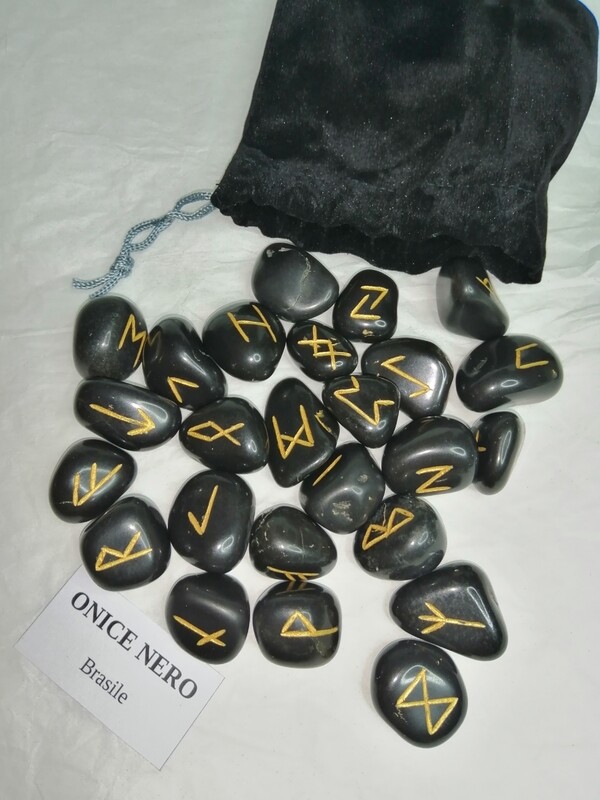 SET RUNE ONICE NERA