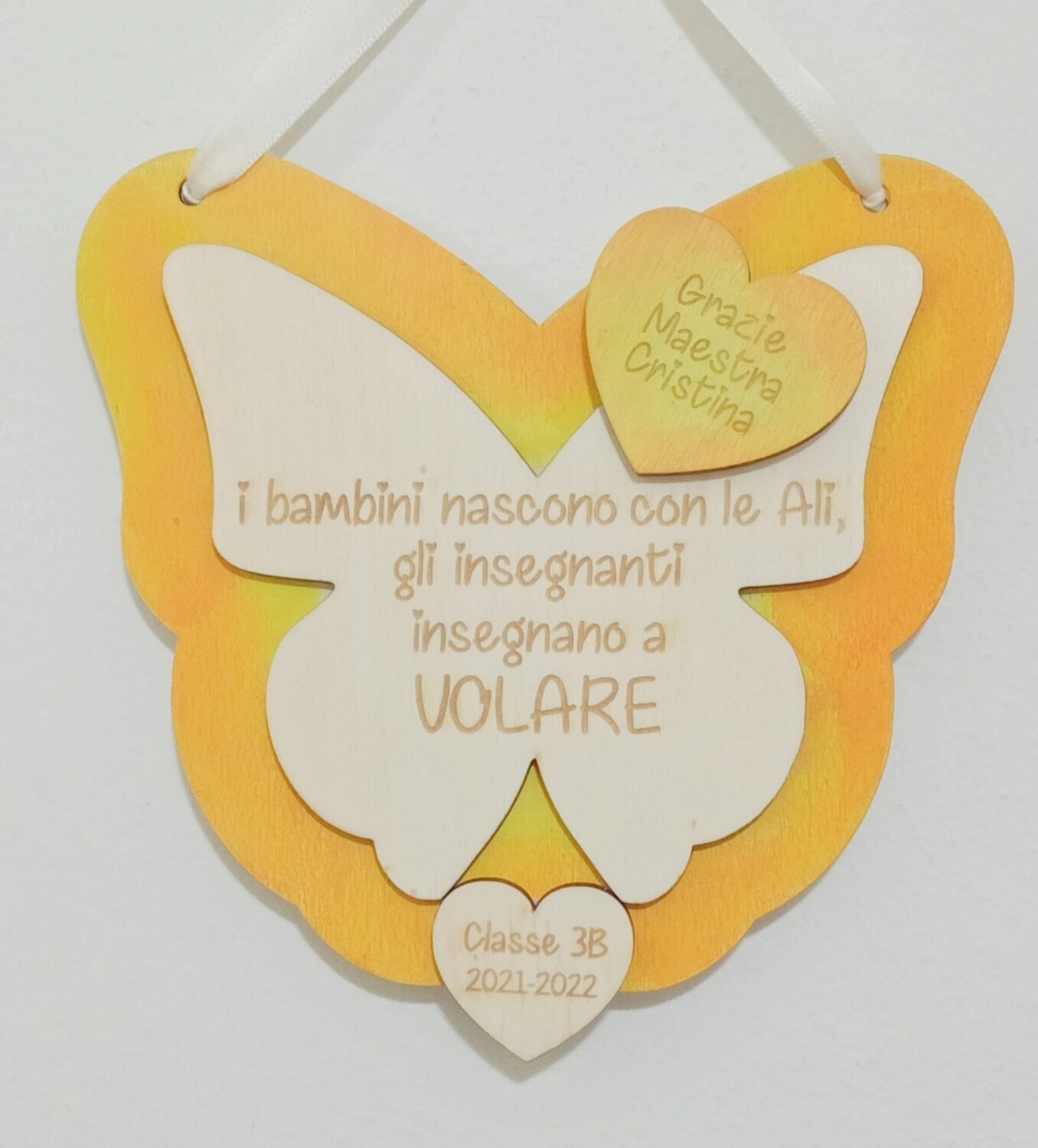 TARGHETTA FARFALLA