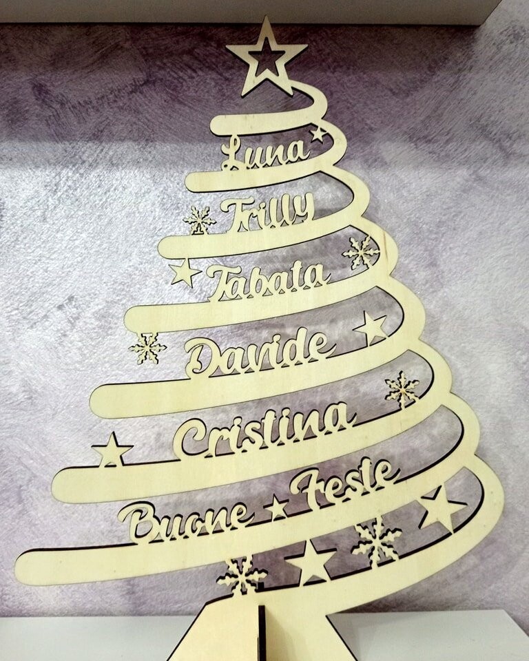ALBERO NATALE PERSONALIZZATO