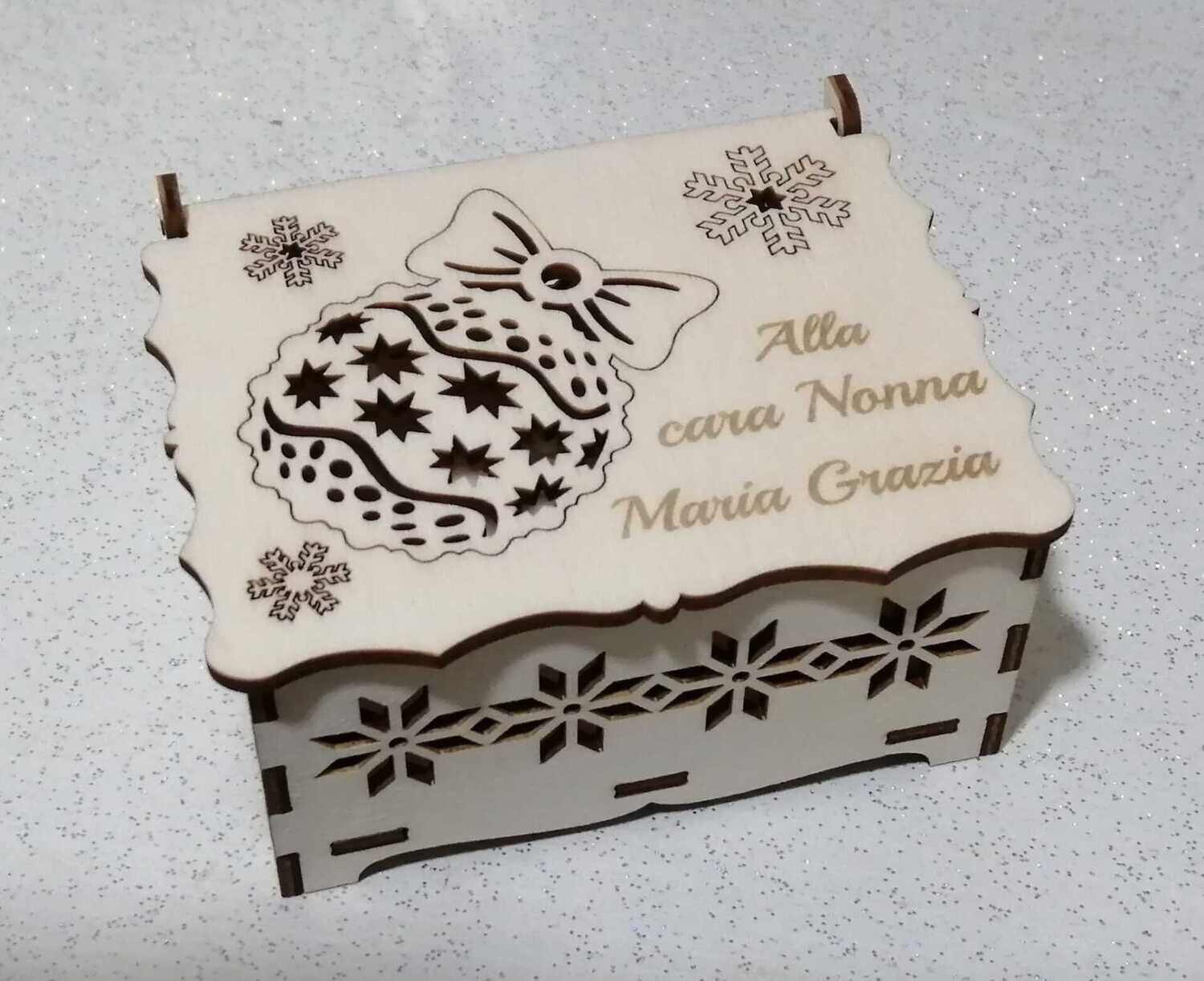 COFANETTO NATALIZIO CON DEDICA