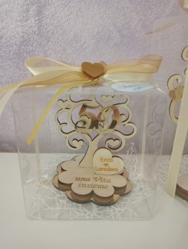 ALBERO DELLA VITA con CUORE E NUMERO SPECCHIO