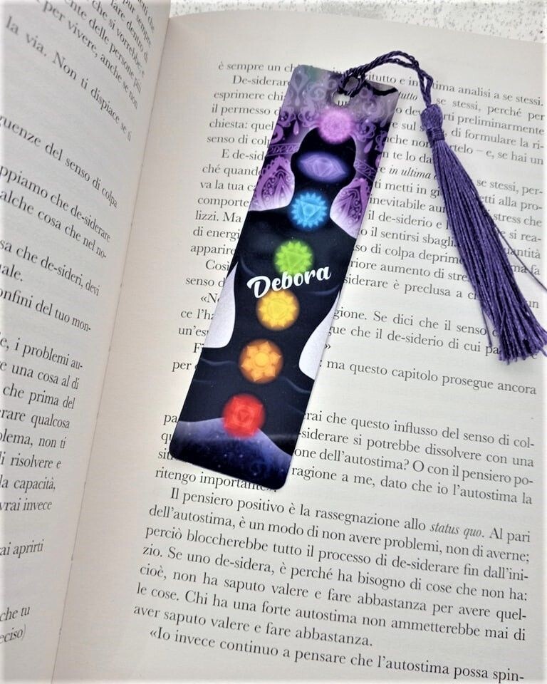 SEGNALIBRO ALLUMINIO CHAKRA
