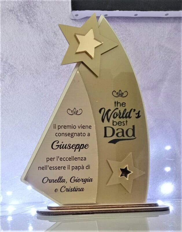 TARGA MIGLIOR PAPA' DEL MONDO