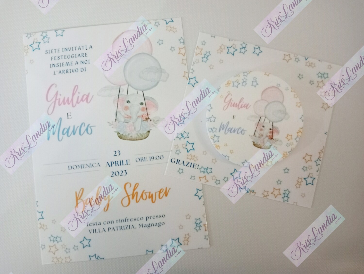 INVITO + CALAMITA BABY SHOWER