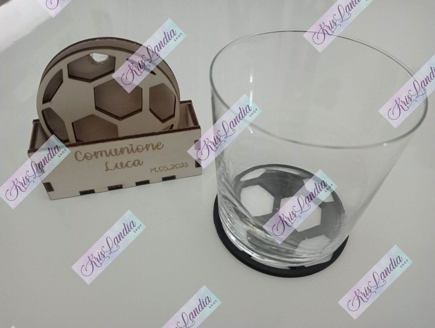 SET SOTTOBICCHIERI CALCIO