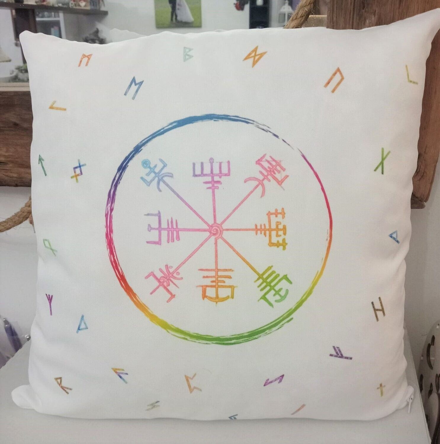 CUSCINO VEGVISIR + RUNE
