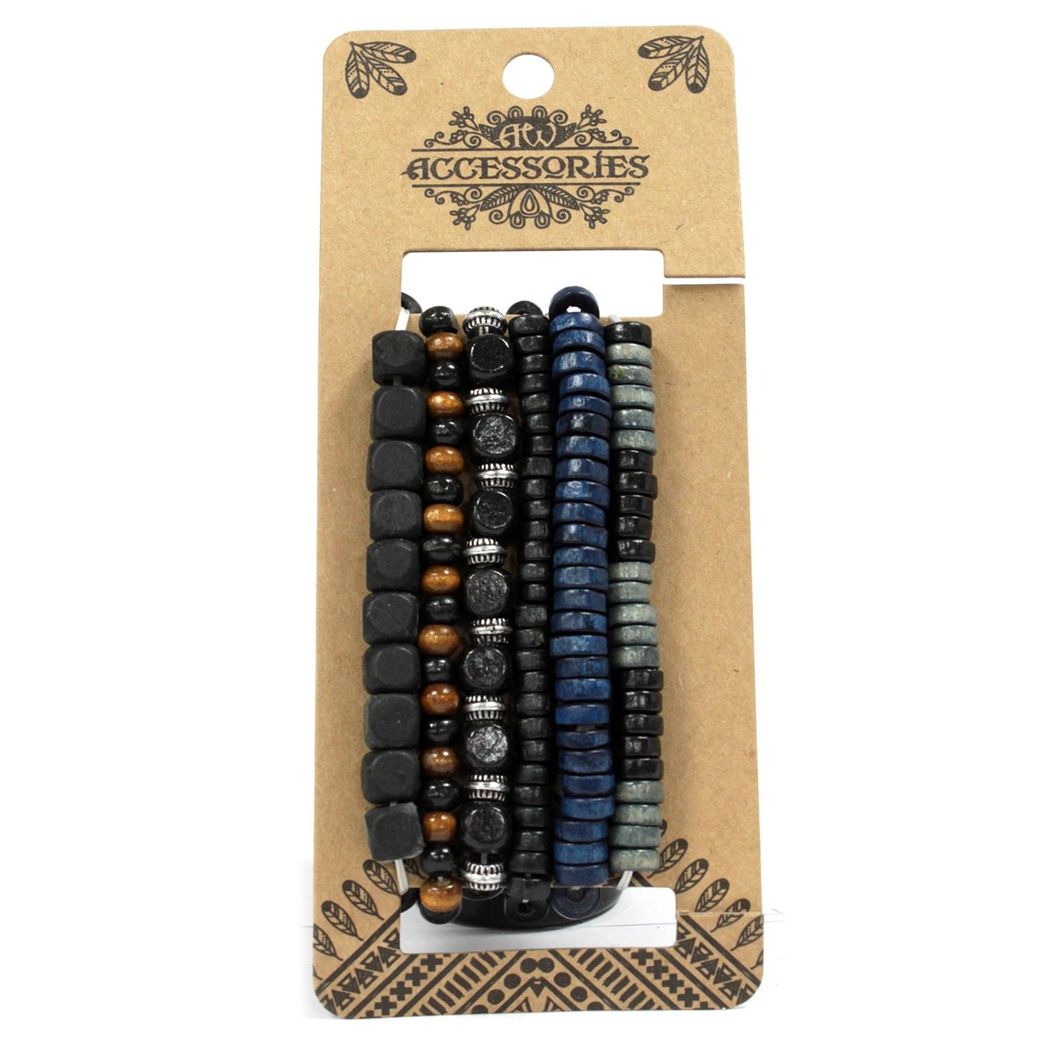 SET BRACCIALI UOMO, ASSORTIMENTO: MIX 1