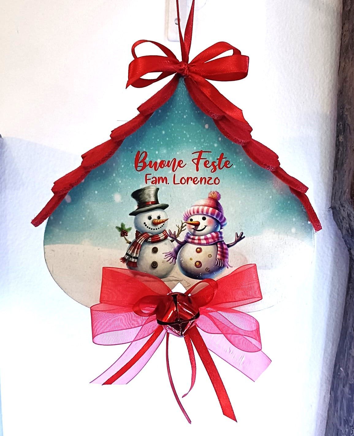 Targhetta Buone Feste 2024