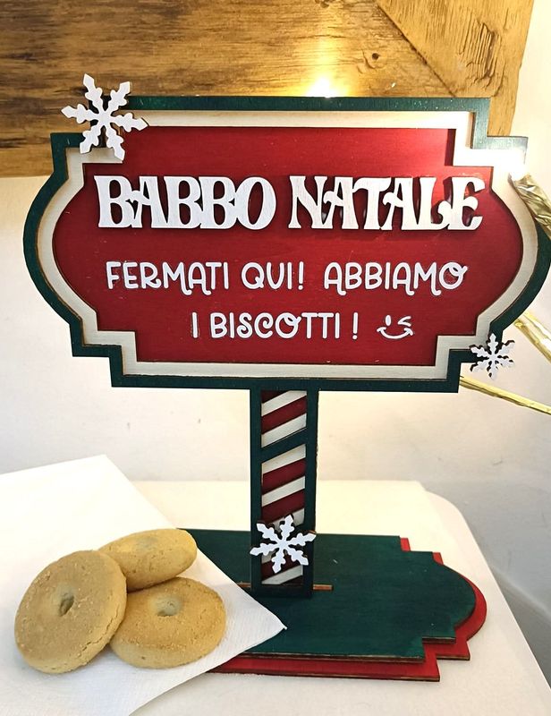BABBO NATALE FERMATI QUI!