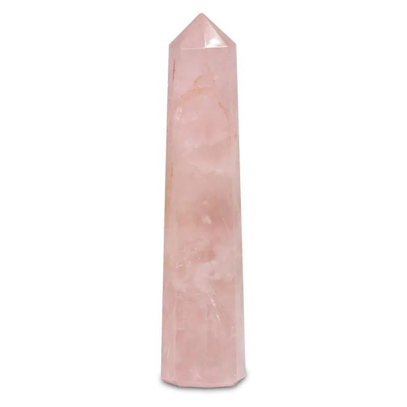 OBELISCO QUARZO ROSA (foto indicativa, ogni pezzo è a se)
