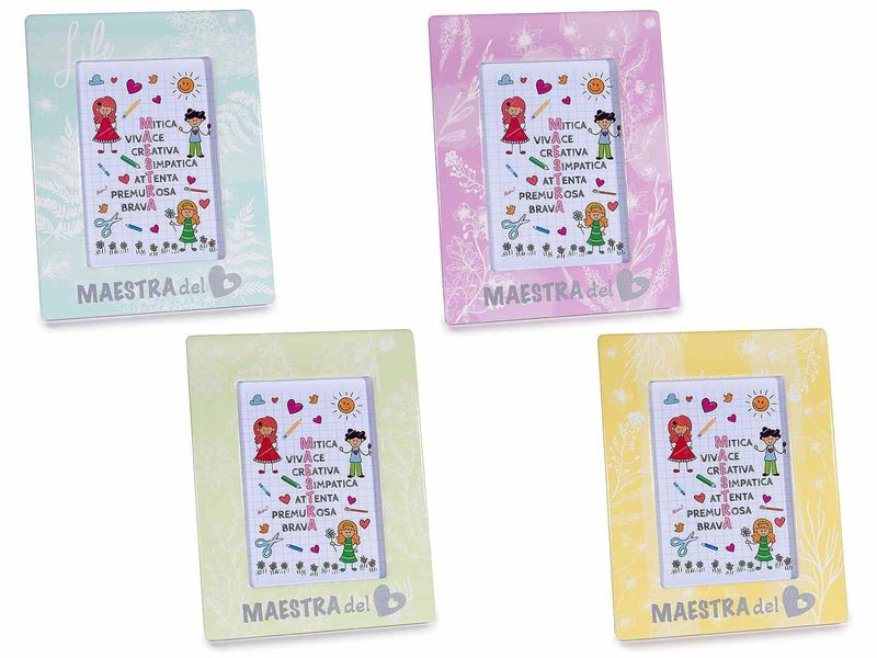 PORTAFOTO MAESTRA IN CERAMICA