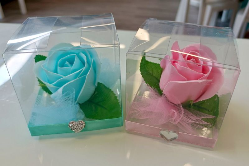 ROSA DI SAPONE singola in scatola