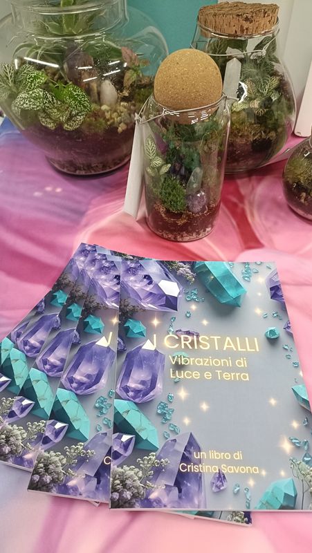 LIBRO CRISTALLI - VIBRAZIONI DI LUCE E TERRA