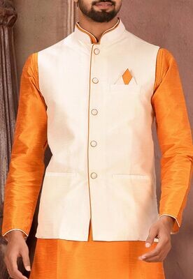 Nehru Jacket With Kurta Pajama