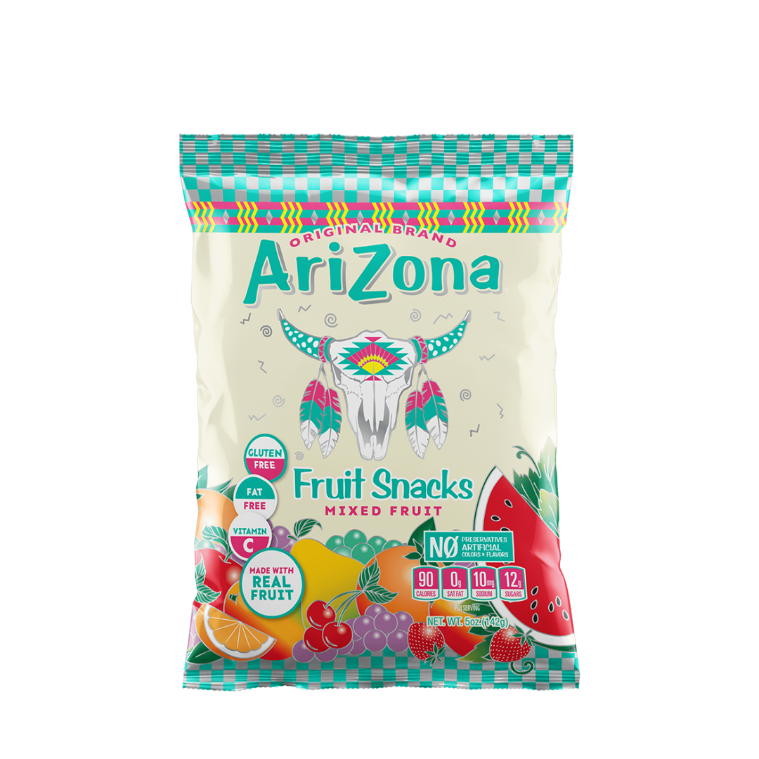 ARIZONA FRUIT SNACKS “Mixed Fruit” 5oz 